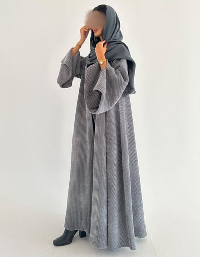 صوف نص كلوش شتوي فتحة فالكم