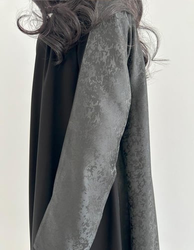 كريب وتفته هندي بلمعة من الخلف كلوش