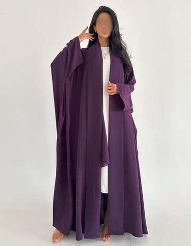 كريب ياباني عملي ربع بشت بصفطه من الامام