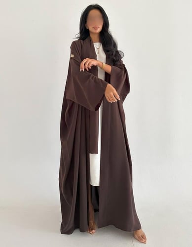 كريب ياباني عملي ربع بشت بني