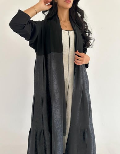 كريب حرير مكسر كلوش