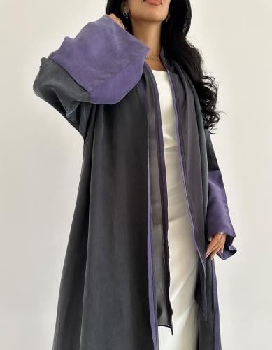 كريب بودرة ياباني كلوش رمادي وموف