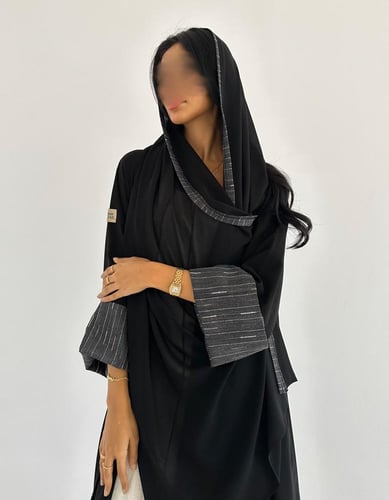 كريب خفيف كلوش اكمام لنن طبيعي خفيف