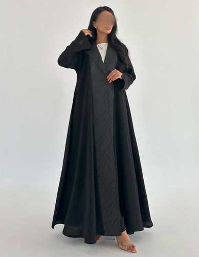 كريب خفيف فاحم مع تفته هندي كلوش رسمي