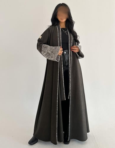 جوخ خفيف مع صوف كلوش