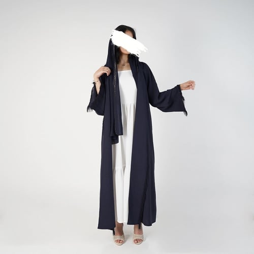 عباية كريب امريكي فٍت