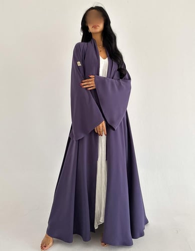 كريب خفيف ياباني كلوش اكمام كلوش