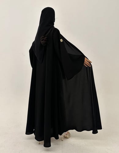 كريب كلوش واكمام لمعه كلوش