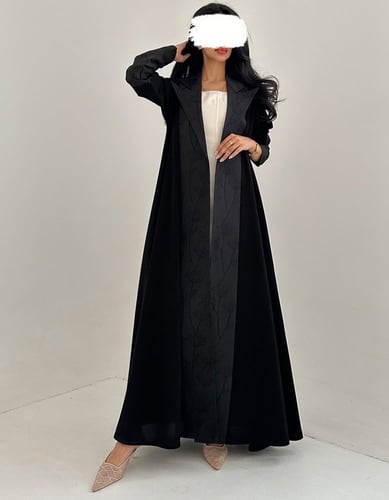 عباية كريب مع تفته قصة رسمية كلوش