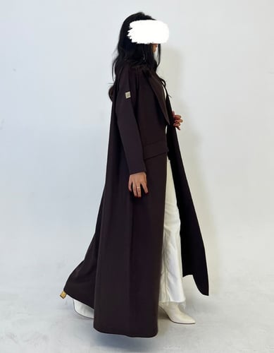 عبايه شتويه جوخ كلوش بجيوب