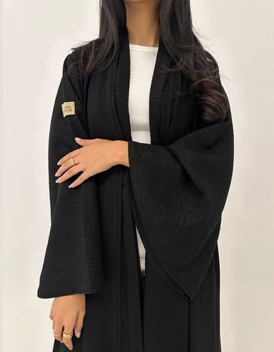 كريب كلوش واكمام لمعه كلوش