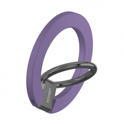 هلمت مسكة جوال ماج سيف مع ستاند - بنفسجي