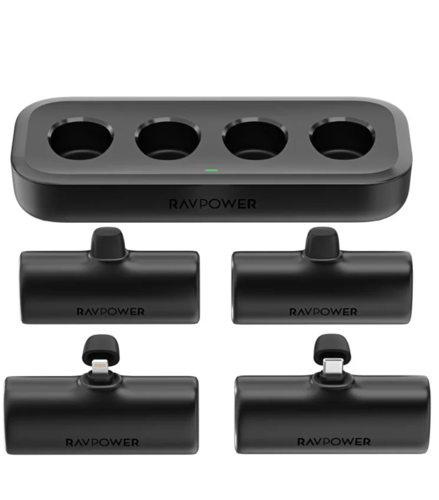 منصة راف باور 4 بطاريات بسعة 5000 ملي امبير بقوة 2...