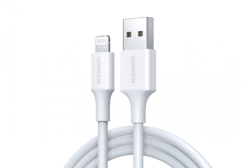 -- سلك شاحن يوجرين تايب سي إلى آيفون بطول 1 م - أب...