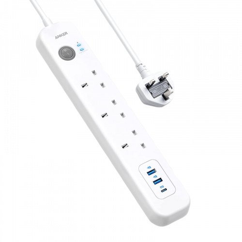 / انكر باور اكستند توصيلة بـ 3 مخارج كهرباء ومخرجي...