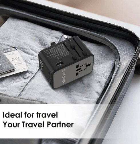 = فيش سفر راف باور بقوة 75 واط متعدد المداخل مع ثل...