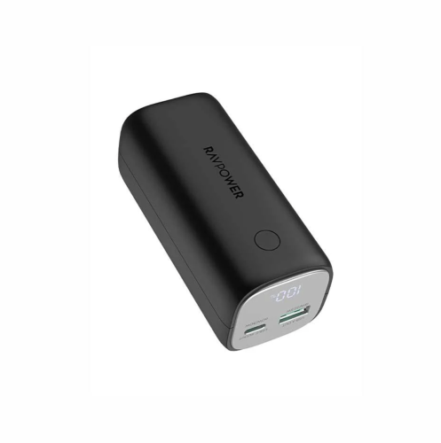 = بطارية راف باور بسعة 10000 ملي امبير بقوة 30 واط...