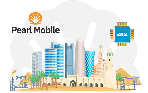 قطر - شريحة بيانات الكترونية esim