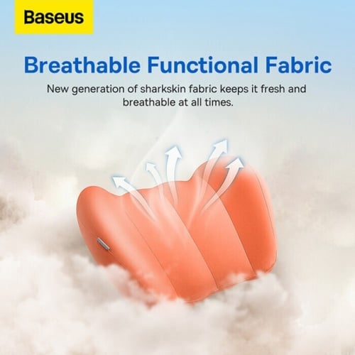 وسادة كومفورت رايد بيسوس مسند ظهر للسيارة - برتقال...