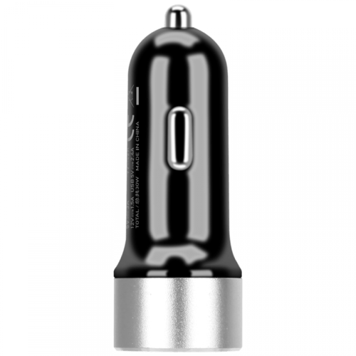 شاحن سيارة موماكس بمنفذين USB يدعم الشحن السريع 30...