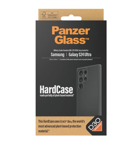 كفر حمايه لجالكسي S24 ULTRA - من بانزر - اسود
