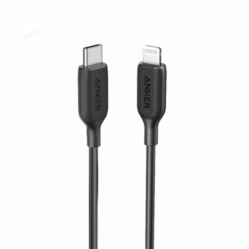 سلك شاحن باورلاين الاصدار الثالث من انكر من Type-C...