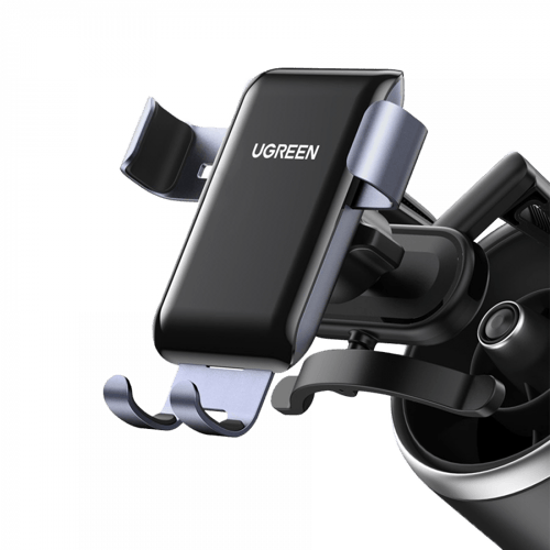 = حامل جوال يوجرين على فتحة مكيف السيارة - أسود