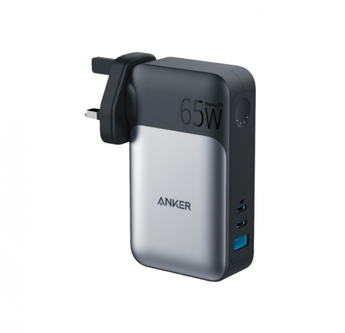 شاحن جداري انكر جان برايم 2 في 1 بطارية 10000 امبي...