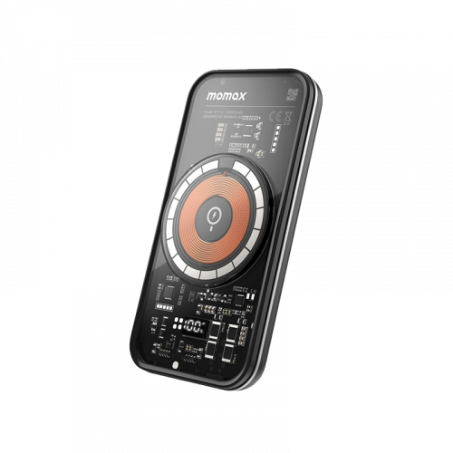 -- شاحن متنقل موماكس مغناطيسي بتقنية كيو ماج بسعة...