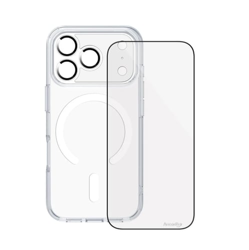 بكج ArmorPro ثلاثة في واحد ( كفر ماج سيف شفاف + حم...