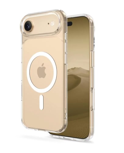 كفر حماية ايفون 17 ArmorPro ماج سيف - شفاف