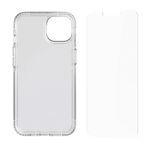 بكج تيك 21 كفر حماية ايفو كلير + حماية شاشة لايفون...