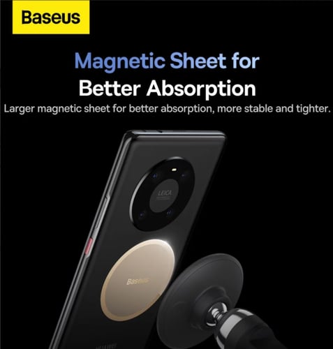 / ستاند c01 بيسوس مسكة مغناطيس للجوال في فتحة المك...