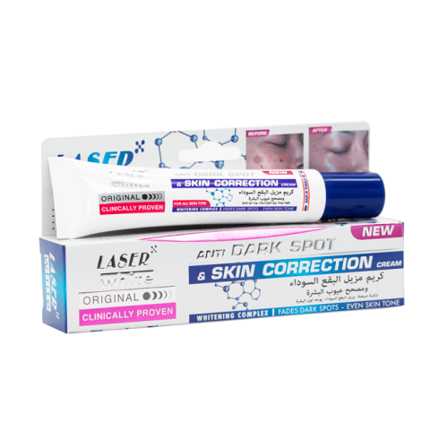 كريم مزيل البقع السوداء ومصحح عيوب البشرة من ليزر...