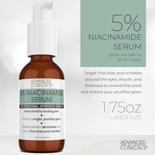 سيروم نياسيناميد %5 بقوة احترافية من ادفانسد كليني...