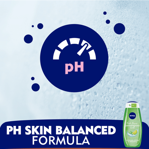 جل استحمام منعش عشب الليمون و الزيت من نيفيا - 500...