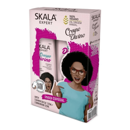 مجموعة شامبو وبلسم اكسبرت كريسبو ديفاينو للشعر الك...