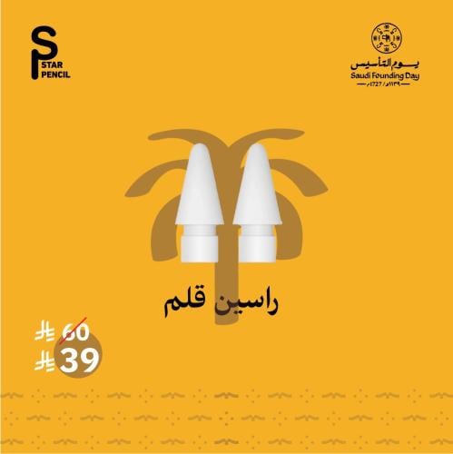 قطعتين راس قلم