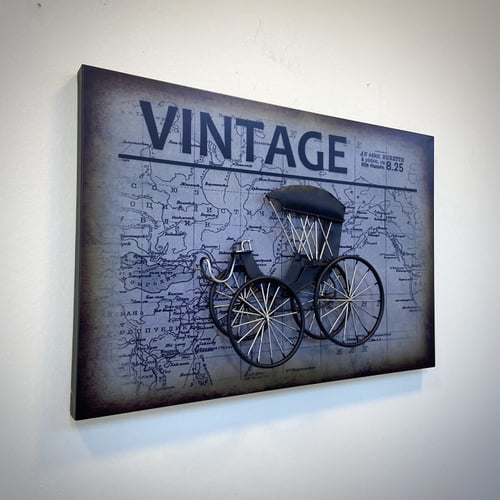 ديكور لوحة حديد انتيك