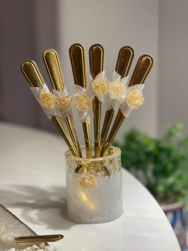 متظم مع 6 ملاعق