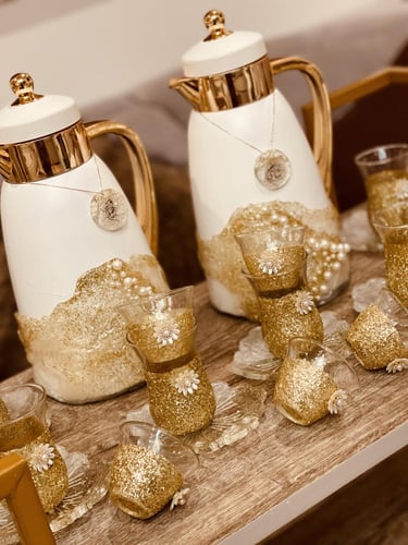 طقم سحر من الريزن مجموعه فاخرة وجذابة لضيوفك