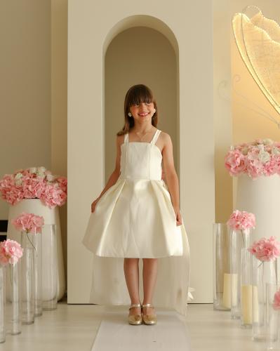 فستان بفراشة كريستال بالظهر