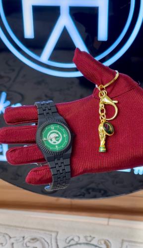ساعه المنتخب السعودي