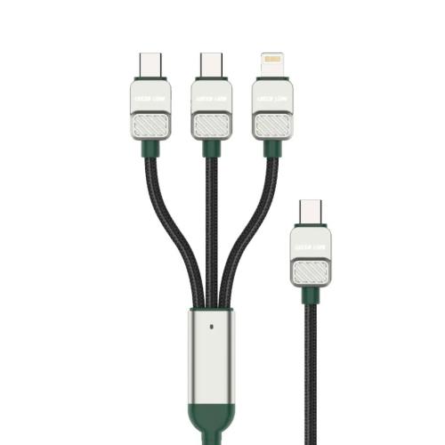 كابل 3 في 1 مضفر من Green Lion من النوع C إلى C C...