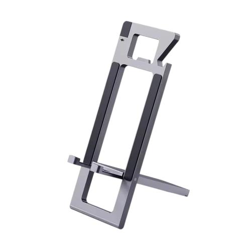 حامل سطح المكتب للهاتف الخليوي حامل هاتف معدني قاب...