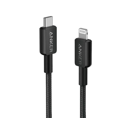 كابل أنكر 322 USB-C إلى كابل البرق (3ft مضفر)