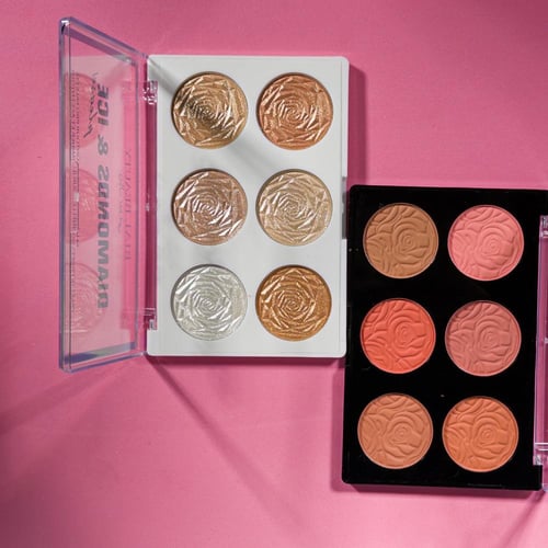 باليت هايلايتر وكونتور دايموندز آند آيس من ريال بي...