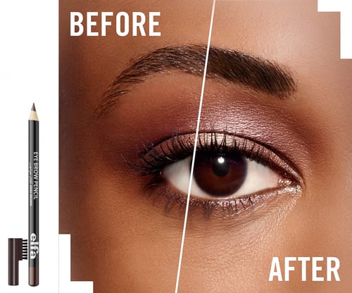 قلم تحديد الحواجب الاحترافي - بني غامق