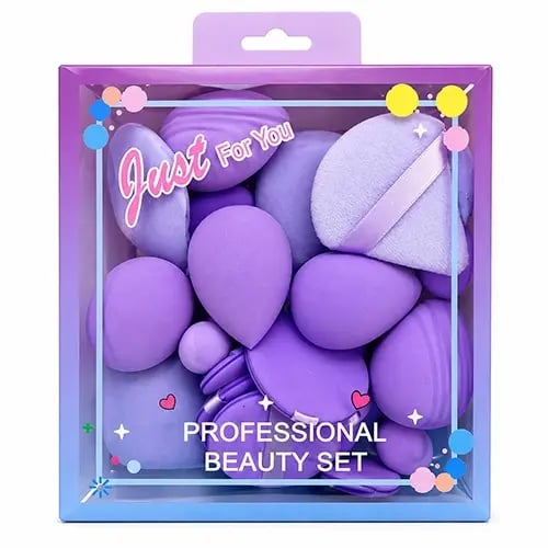 مجموعة إسفنج مكياج احترافية متكاملة – Professional...