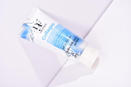 غسول الوجه بخلاصة الكولاجين من دكتور فيس - 100مل